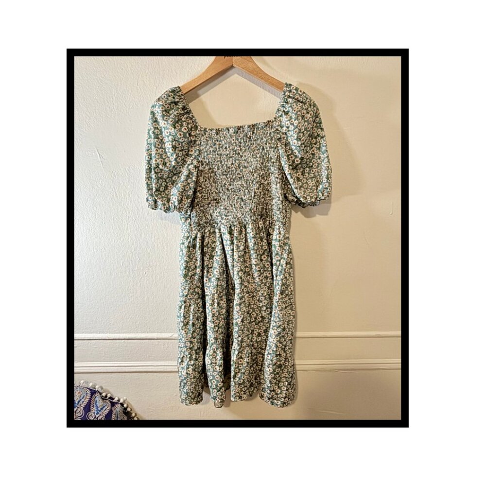Divided Blue Summer Dress
